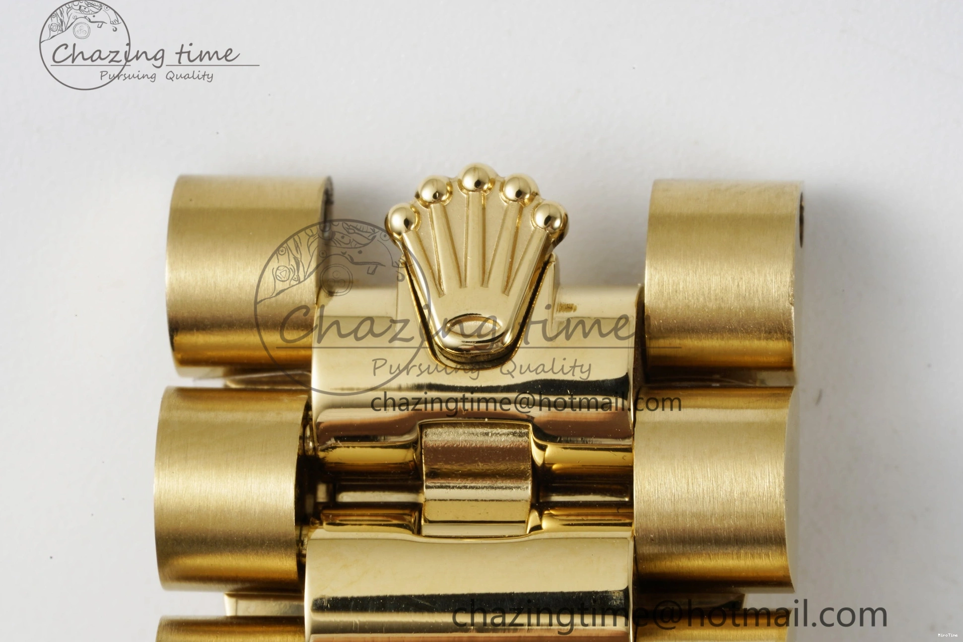 MiroTime 1229 Day Date 40 228238 YG JDF 1:1 Best Edition Green Dial on YG Bracelet VR EyeCatching 2245